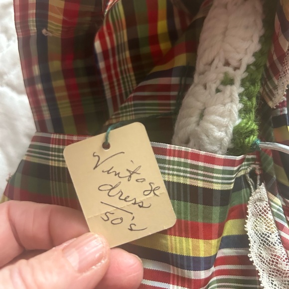 Girls vintage dress 1950’s, European - Picture 6 of 10